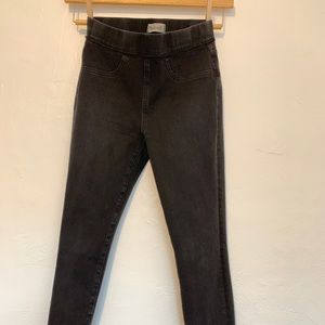 Madewell “The Anywhere Jean” Black Jegging